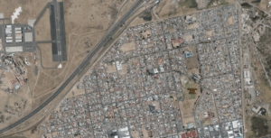 Cape Town aerial view.