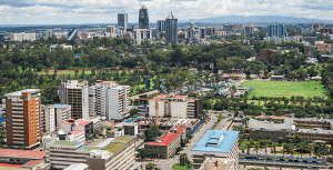 Nairobi skyline, Kenya. Photo by Nina R